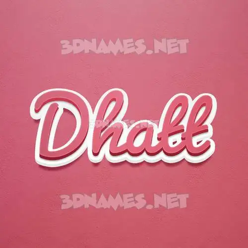 dhatt in Red Scribble style - 3D name wallpaper dhatt in Red Scribble style - 3D name wallpaper