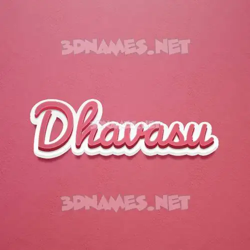 dhavasu in Red Scribble style - 3D name wallpaper dhavasu in Red Scribble style - 3D name wallpaper