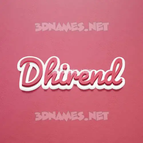 dhirend in Red Scribble style - 3D name wallpaper dhirend in Red Scribble style - 3D name wallpaper