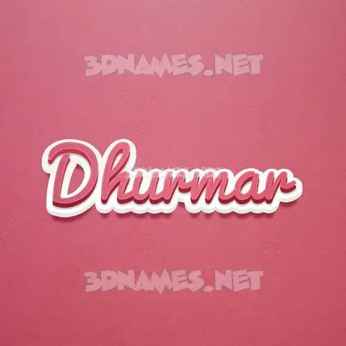 dhurmar in Red Scribble style - 3D name wallpaper dhurmar in Red Scribble style - 3D name wallpaper