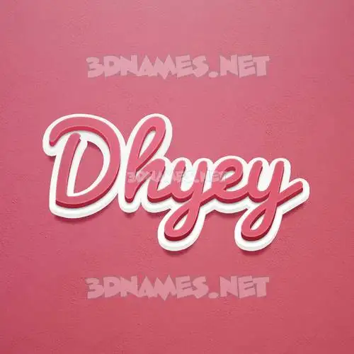 dhyey in Red Scribble style - 3D name wallpaper dhyey in Red Scribble style - 3D name wallpaper
