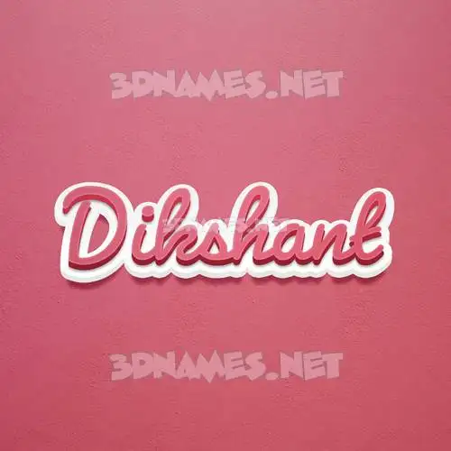 dikshant in Red Scribble style - 3D name wallpaper dikshant in Red Scribble style - 3D name wallpaper