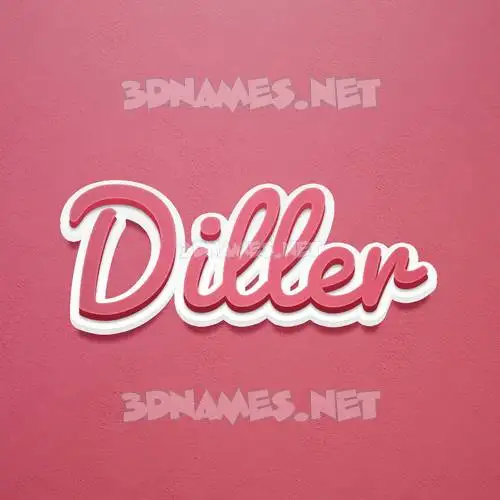 diller in Red Scribble style - 3D name wallpaper diller in Red Scribble style - 3D name wallpaper