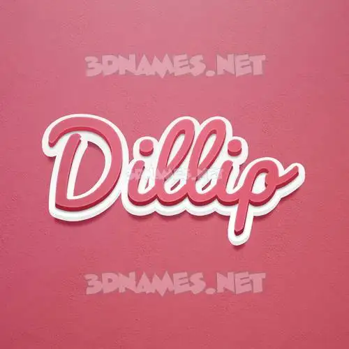 dillip in Red Scribble style - 3D name wallpaper dillip in Red Scribble style - 3D name wallpaper
