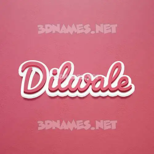 dilwale in Red Scribble style - 3D name wallpaper dilwale in Red Scribble style - 3D name wallpaper
