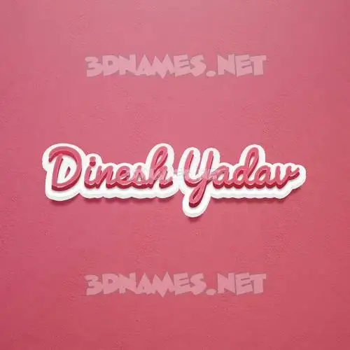 dinesh yadav in Red Scribble style - 3D name wallpaper dinesh yadav in Red Scribble style - 3D name wallpaper