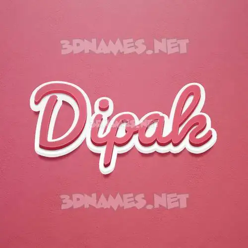 dipak in Red Scribble style - 3D name wallpaper dipak in Red Scribble style - 3D name wallpaper