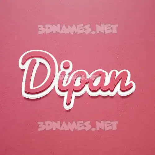 dipan in Red Scribble style - 3D name wallpaper dipan in Red Scribble style - 3D name wallpaper