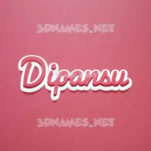 dipansu in Red Scribble style - 3D name wallpaper dipansu in Red Scribble style - 3D name wallpaper