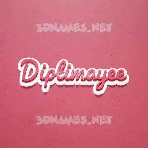 diptimayee in Red Scribble style - 3D name wallpaper diptimayee in Red Scribble style - 3D name wallpaper