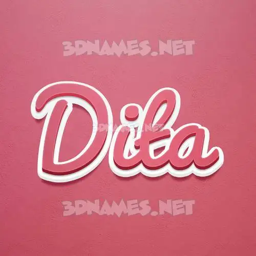 dita in Red Scribble style - 3D name wallpaper dita in Red Scribble style - 3D name wallpaper