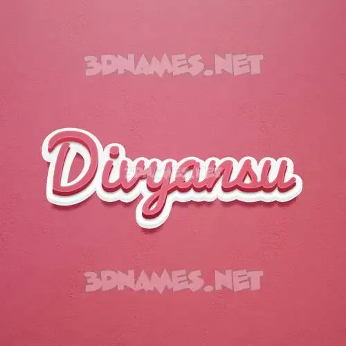 divyansu in Red Scribble style - 3D name wallpaper divyansu in Red Scribble style - 3D name wallpaper