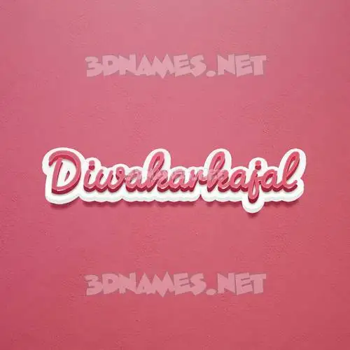 diwakarkajal in Red Scribble style - 3D name wallpaper diwakarkajal in Red Scribble style - 3D name wallpaper