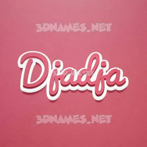 djadja in Red Scribble style - 3D name wallpaper djadja in Red Scribble style - 3D name wallpaper