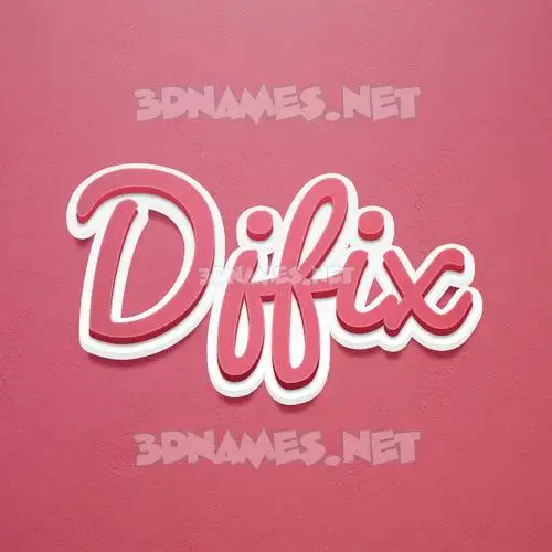 djfix in Red Scribble style - 3D name wallpaper djfix in Red Scribble style - 3D name wallpaper
