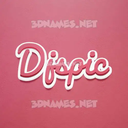 djspic in Red Scribble style - 3D name wallpaper djspic in Red Scribble style - 3D name wallpaper