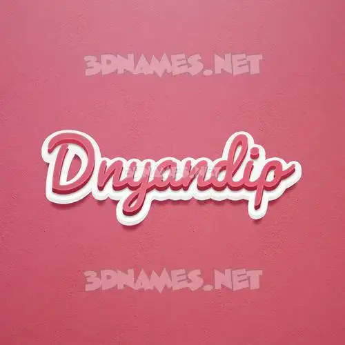 dnyandip in Red Scribble style - 3D name wallpaper dnyandip in Red Scribble style - 3D name wallpaper