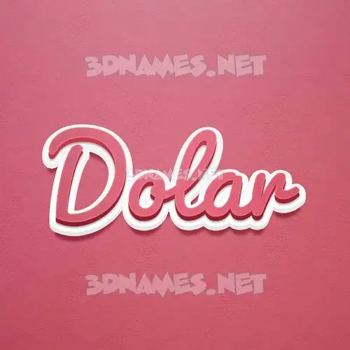dolar in Red Scribble style - 3D name wallpaper dolar in Red Scribble style - 3D name wallpaper