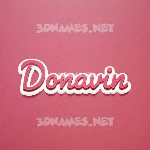 donavin in Red Scribble style - 3D name wallpaper donavin in Red Scribble style - 3D name wallpaper
