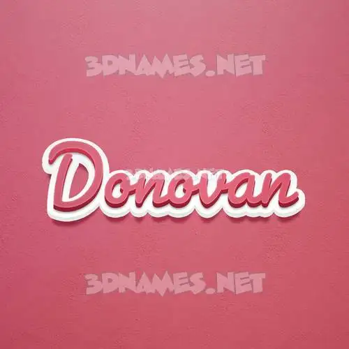 donovan in Red Scribble style - 3D name wallpaper donovan in Red Scribble style - 3D name wallpaper