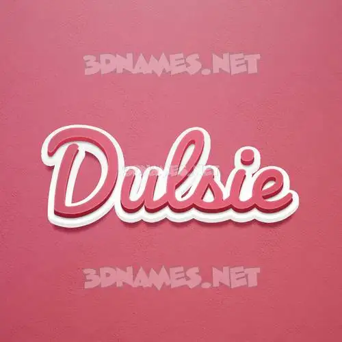 dulsie in Red Scribble style - 3D name wallpaper dulsie in Red Scribble style - 3D name wallpaper