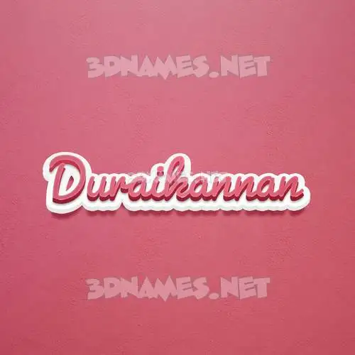 duraikannan in Red Scribble style - 3D name wallpaper duraikannan in Red Scribble style - 3D name wallpaper