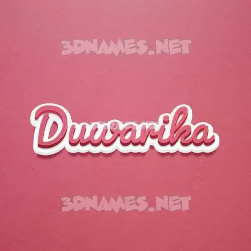 duwarika in Red Scribble style - 3D name wallpaper duwarika in Red Scribble style - 3D name wallpaper