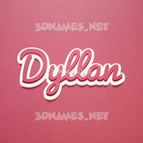 dyllan in Red Scribble style - 3D name wallpaper dyllan in Red Scribble style - 3D name wallpaper