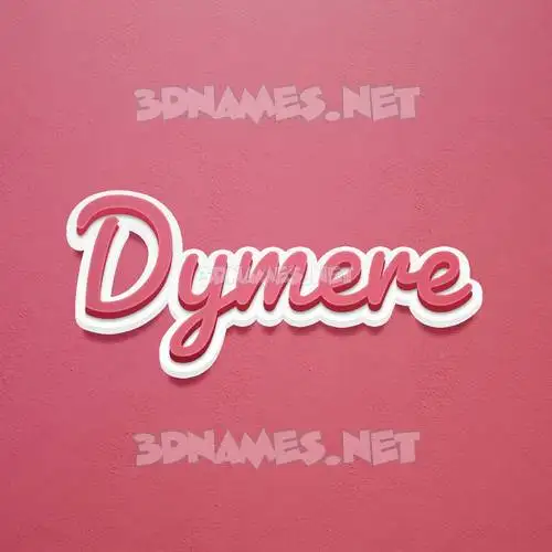 dymere in Red Scribble style - 3D name wallpaper dymere in Red Scribble style - 3D name wallpaper