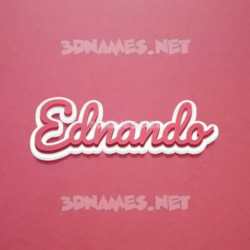 ednando in Red Scribble style - 3D name wallpaper ednando in Red Scribble style - 3D name wallpaper