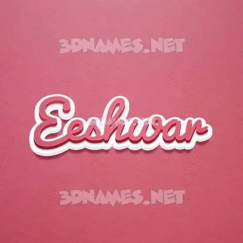 eeshwar in Red Scribble style - 3D name wallpaper eeshwar in Red Scribble style - 3D name wallpaper