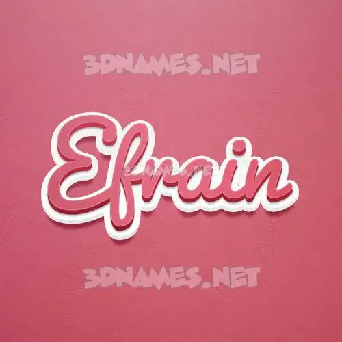 efrain in Red Scribble style - 3D name wallpaper efrain in Red Scribble style - 3D name wallpaper