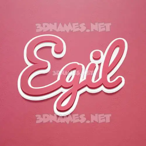 egil in Red Scribble style - 3D name wallpaper egil in Red Scribble style - 3D name wallpaper