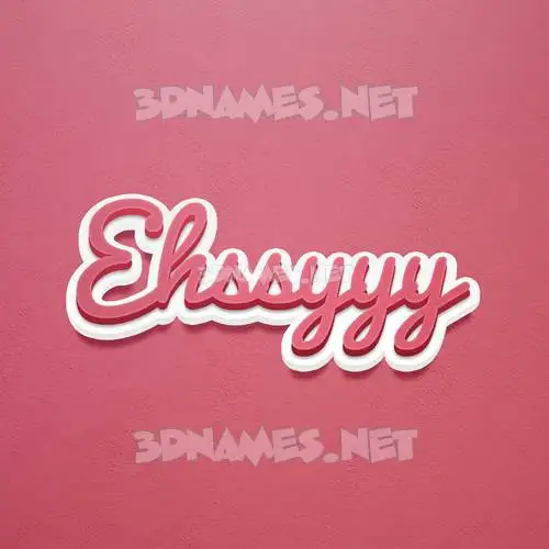 ehssyyy in Red Scribble style - 3D name wallpaper ehssyyy in Red Scribble style - 3D name wallpaper