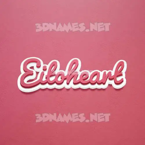 eitoheart in Red Scribble style - 3D name wallpaper eitoheart in Red Scribble style - 3D name wallpaper