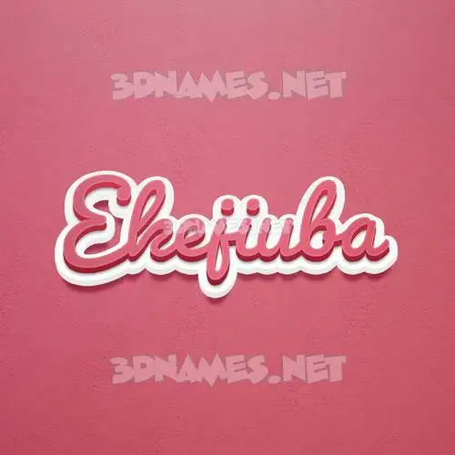 ekejiuba in Red Scribble style - 3D name wallpaper ekejiuba in Red Scribble style - 3D name wallpaper