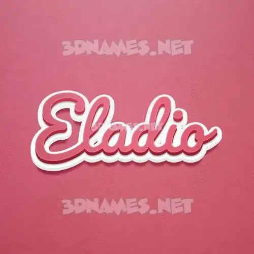 eladio in Red Scribble style - 3D name wallpaper eladio in Red Scribble style - 3D name wallpaper