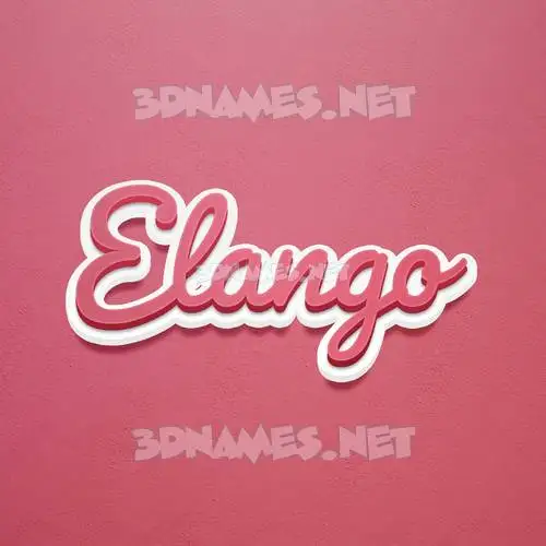 elango in Red Scribble style - 3D name wallpaper elango in Red Scribble style - 3D name wallpaper