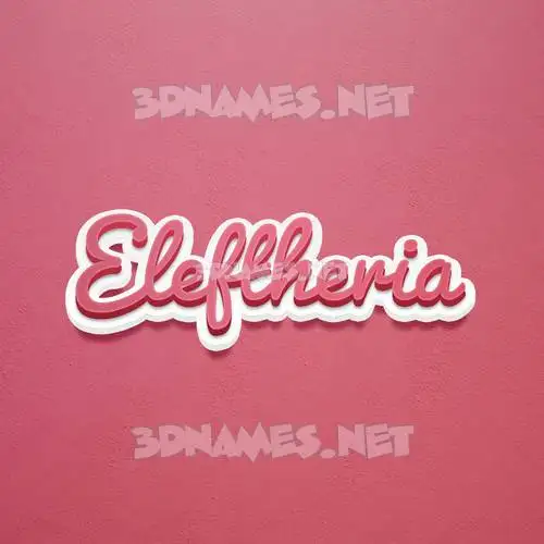 eleftheria in Red Scribble style - 3D name wallpaper eleftheria in Red Scribble style - 3D name wallpaper