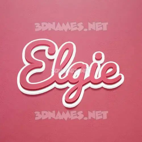 elgie in Red Scribble style - 3D name wallpaper elgie in Red Scribble style - 3D name wallpaper