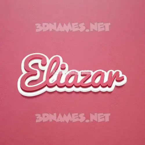 eliazar in Red Scribble style - 3D name wallpaper eliazar in Red Scribble style - 3D name wallpaper