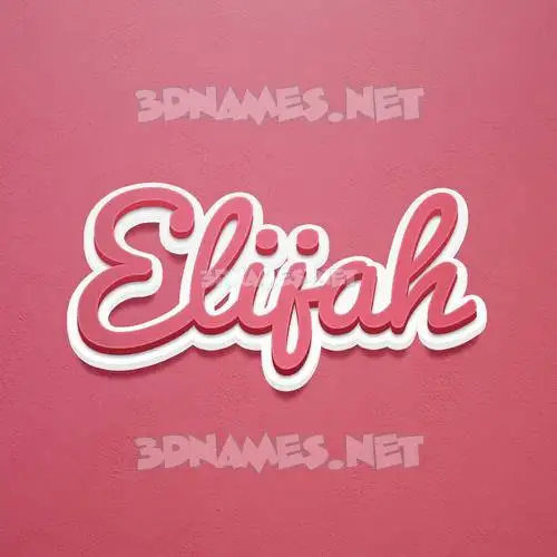 elijah in Red Scribble style - 3D name wallpaper elijah in Red Scribble style - 3D name wallpaper