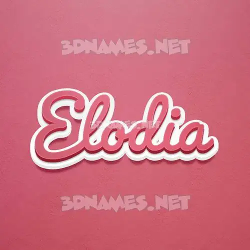 elodia in Red Scribble style - 3D name wallpaper elodia in Red Scribble style - 3D name wallpaper