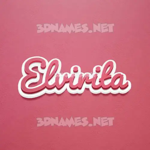 elvirita in Red Scribble style - 3D name wallpaper elvirita in Red Scribble style - 3D name wallpaper