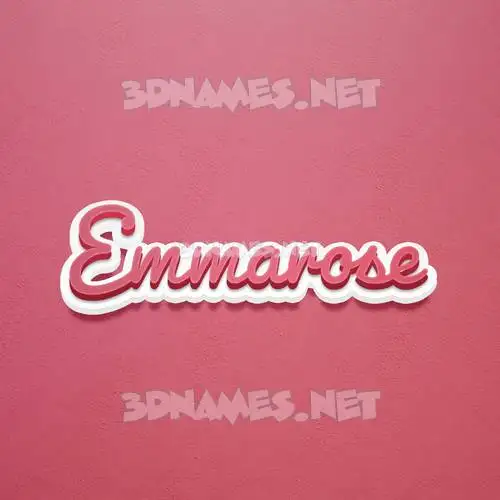 emmarose in Red Scribble style - 3D name wallpaper emmarose in Red Scribble style - 3D name wallpaper