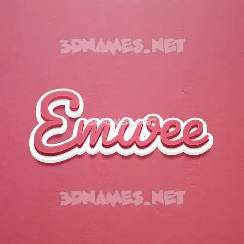 emwee in Red Scribble style - 3D name wallpaper emwee in Red Scribble style - 3D name wallpaper