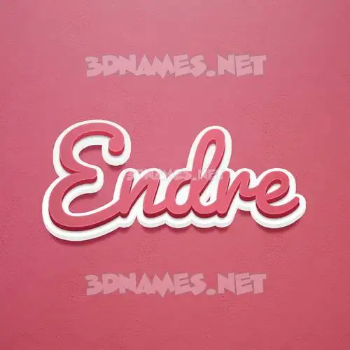 endre in Red Scribble style - 3D name wallpaper endre in Red Scribble style - 3D name wallpaper