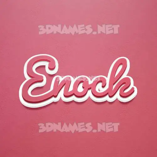 enock in Red Scribble style - 3D name wallpaper enock in Red Scribble style - 3D name wallpaper