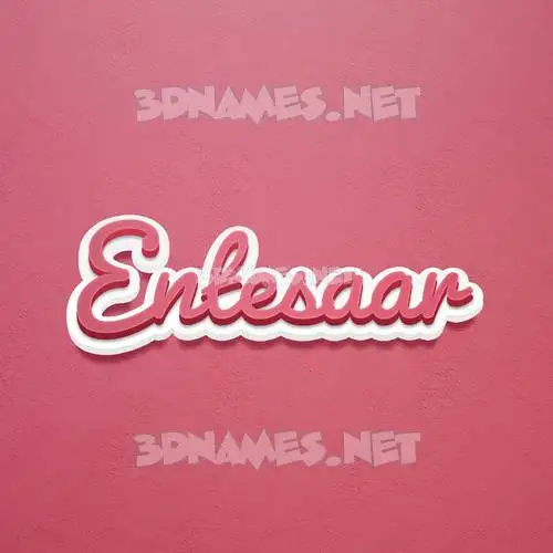 entesaar in Red Scribble style - 3D name wallpaper entesaar in Red Scribble style - 3D name wallpaper