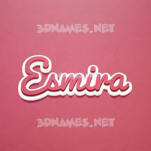 esmira in Red Scribble style - 3D name wallpaper esmira in Red Scribble style - 3D name wallpaper
